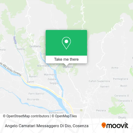 Angelo Camatari Messaggero Di Dio map