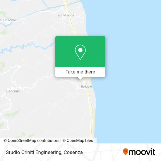 Studio Criniti Engineering map