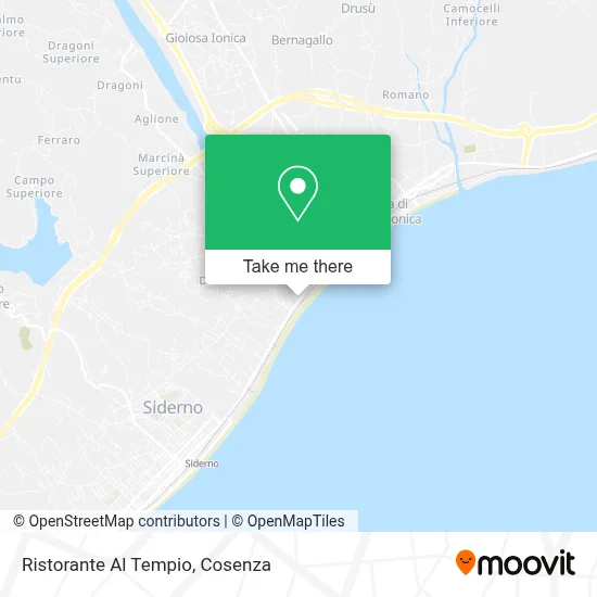 Ristorante Al Tempio map