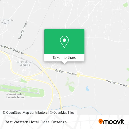 Best Western Hotel Class map