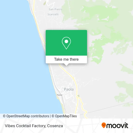 Vibes Cocktail Factory map