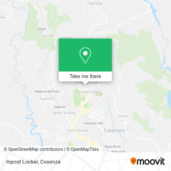 Inpost Locker map