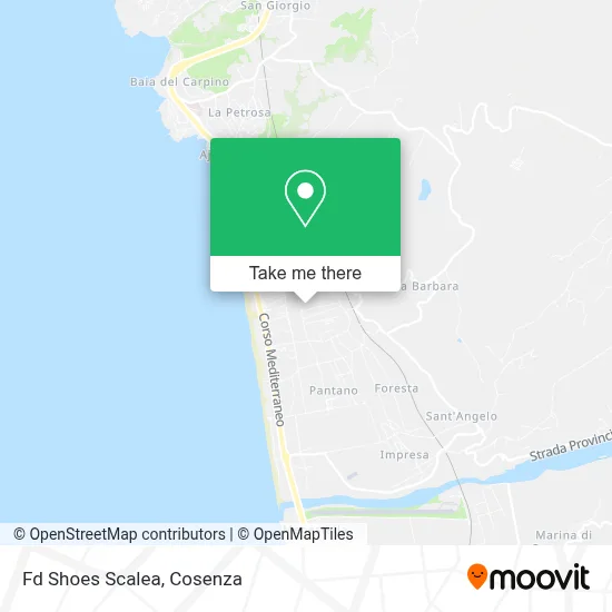 Fd Shoes Scalea map