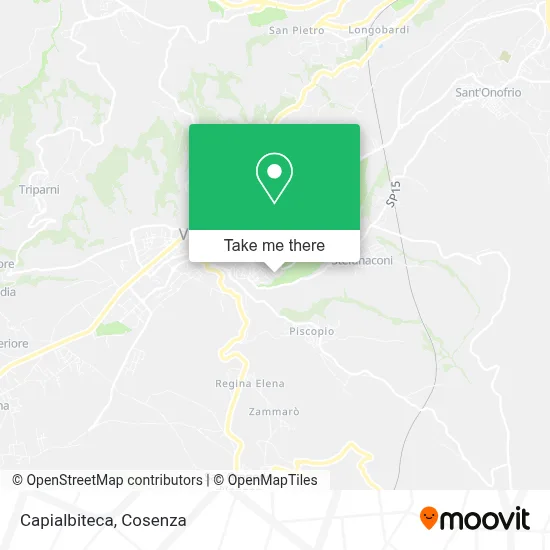 Capialbiteca map
