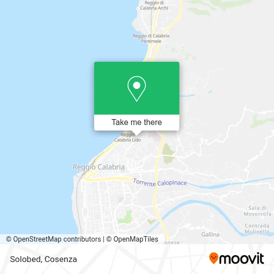 Solobed map