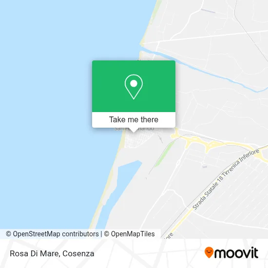 Rosa Di Mare map