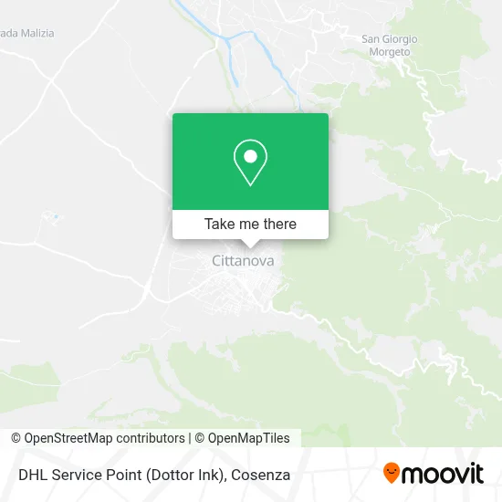 DHL Service Point (Dottor Ink) map