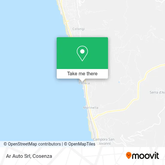 Ar Auto Srl map