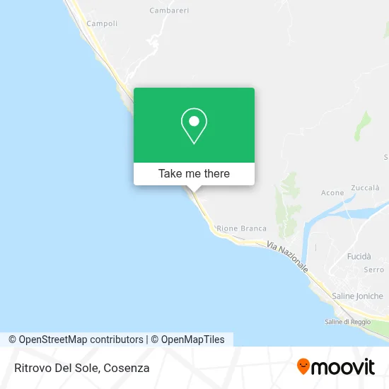 Ritrovo Del Sole map