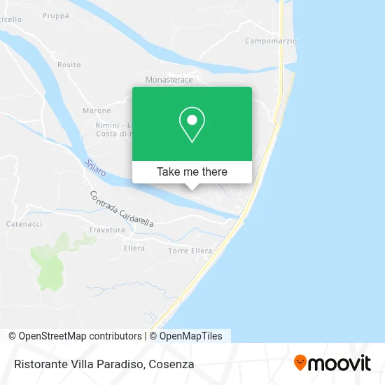 Ristorante Villa Paradiso map