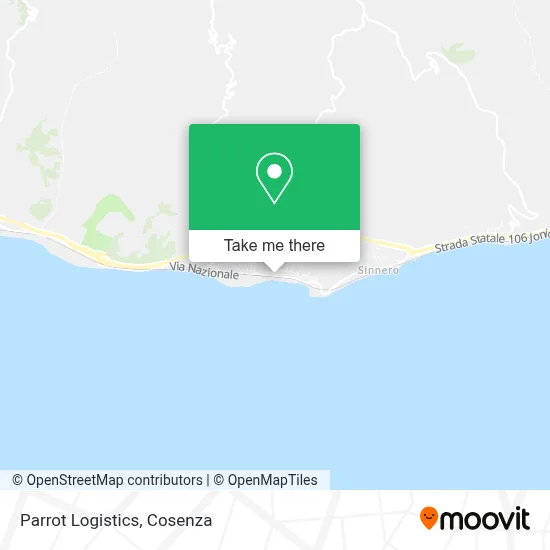 Parrot Logistics map