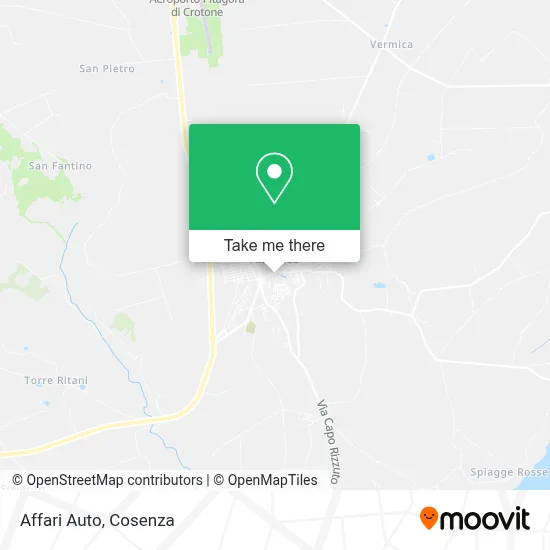 Affari Auto map
