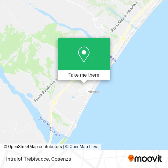 Intralot Trebisacce map