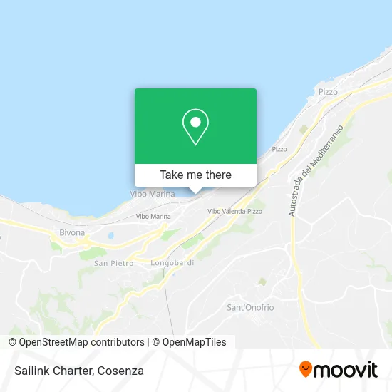 Sailink Charter map