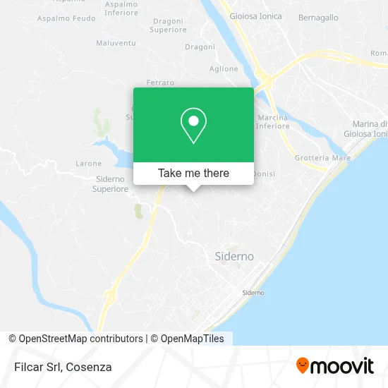 Filcar Srl map