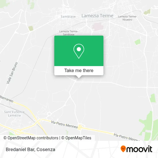 Bredaniel Bar map