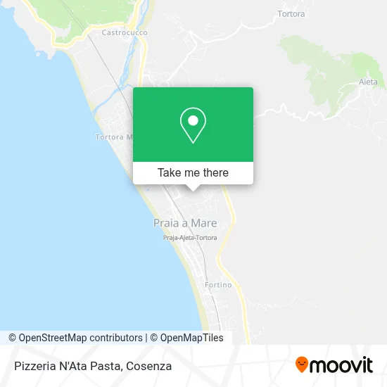 Pizzeria N'Ata Pasta map