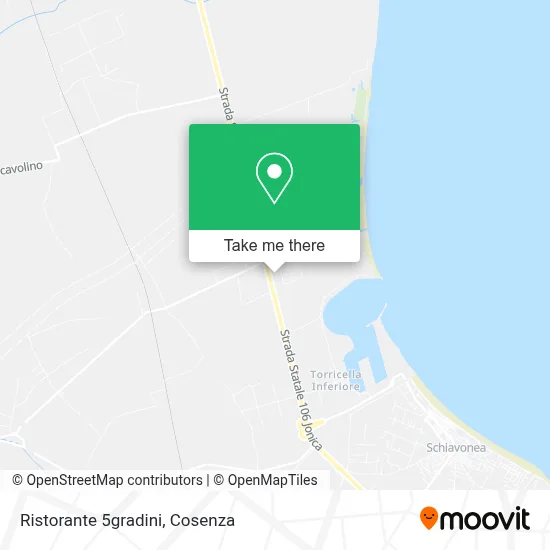 Ristorante 5gradini map