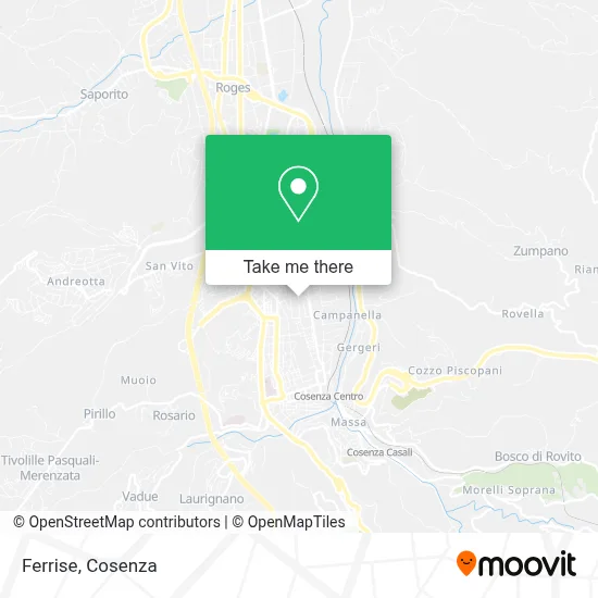 Ferrise map