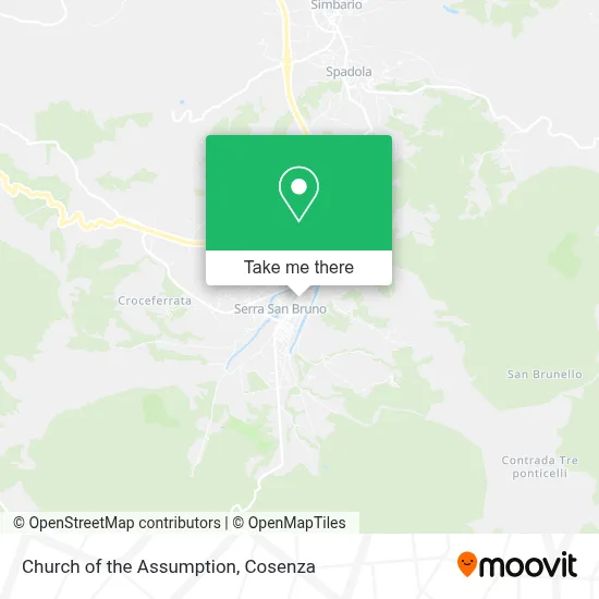 Church of the Assumption map