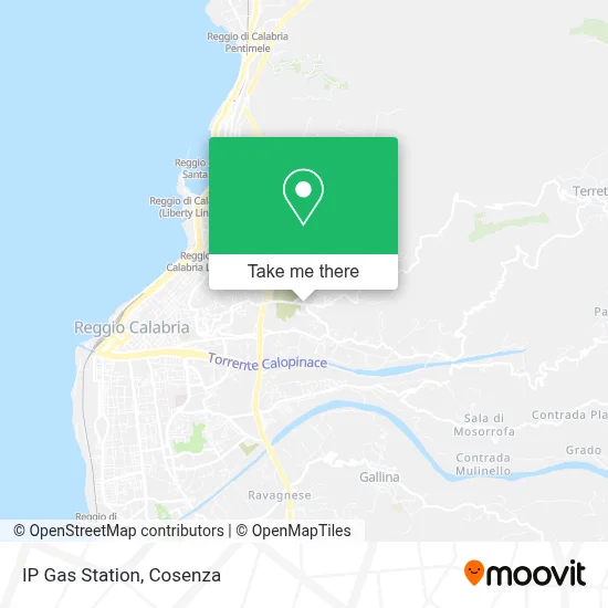 IP Gas Station map