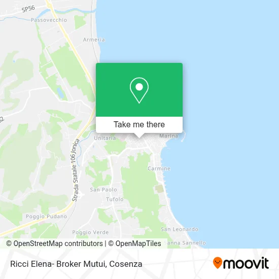 Ricci Elena- Broker Mutui map