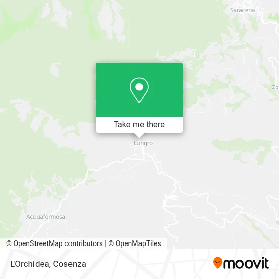 L'Orchidea map