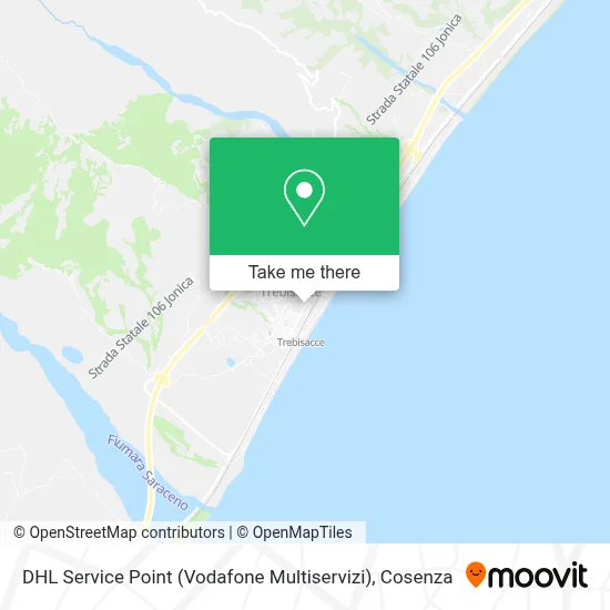 DHL Service Point (Vodafone Multiservizi) map