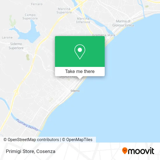 Primigi Store map