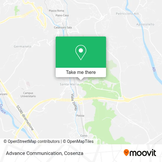 Advance Communication map