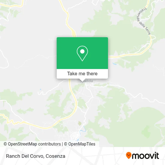 Ranch Del Corvo map
