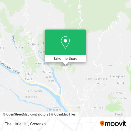 The Little Hill map