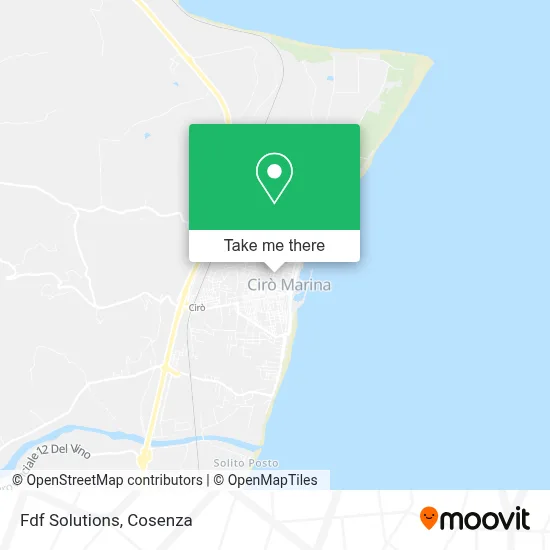 Fdf Solutions map