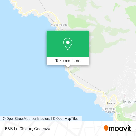 B&B Le Chiane map