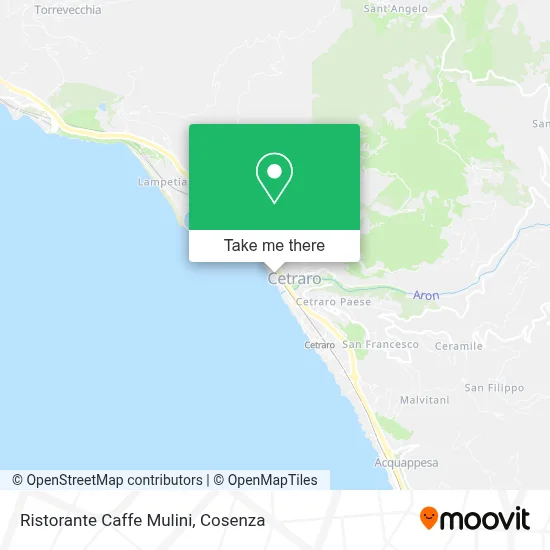 Ristorante Caffe Mulini map