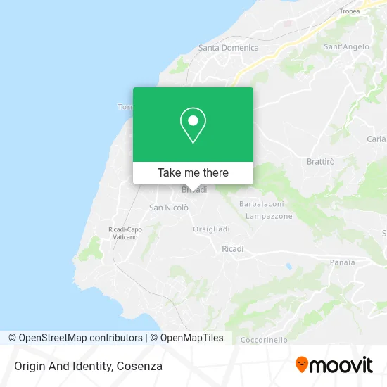 Origin And Identity map