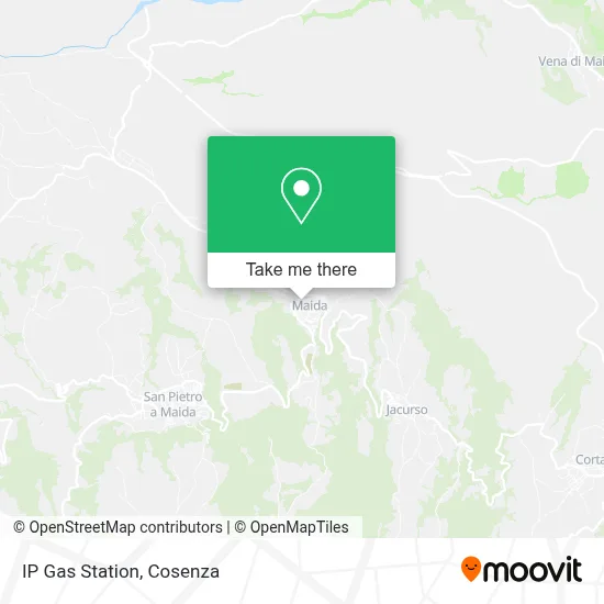IP Gas Station map