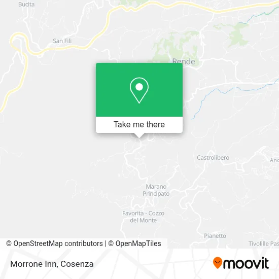 Morrone Inn map