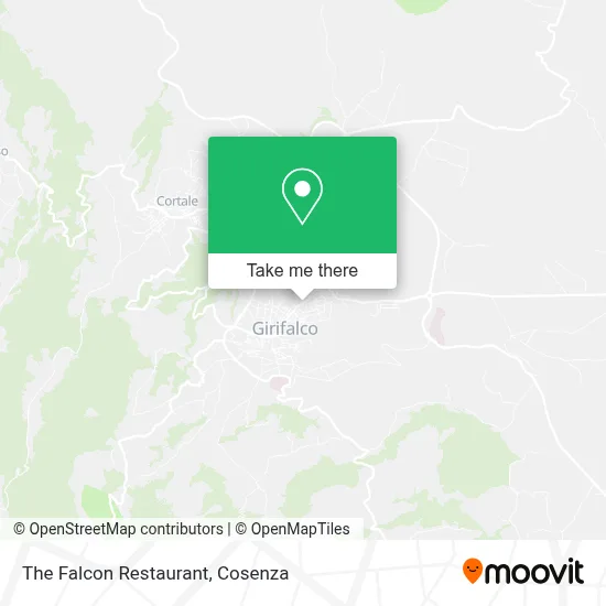 The Falcon Restaurant map