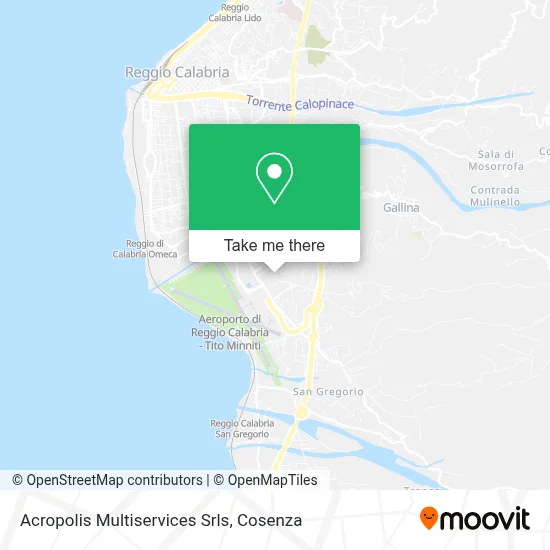 Acropolis Multiservices Srls map