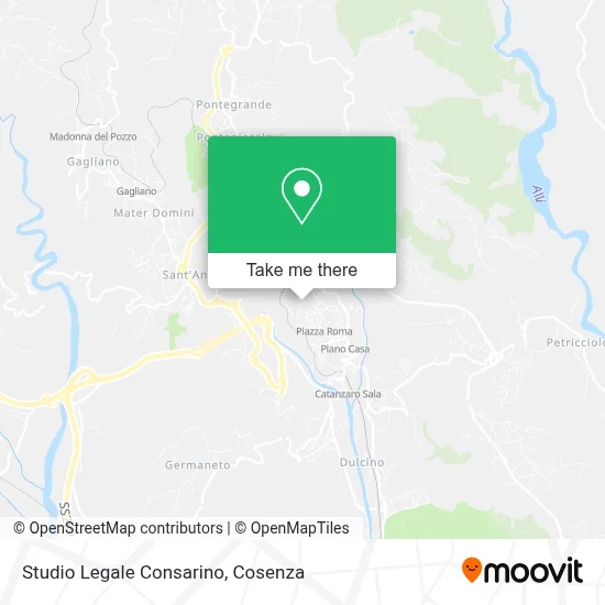 Studio Legale Consarino map