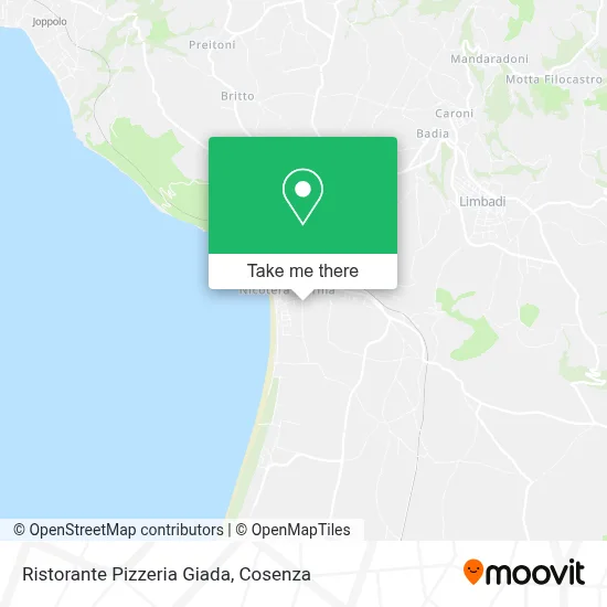 Ristorante Pizzeria Giada map