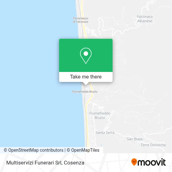 Multiservizi Funerari Srl map