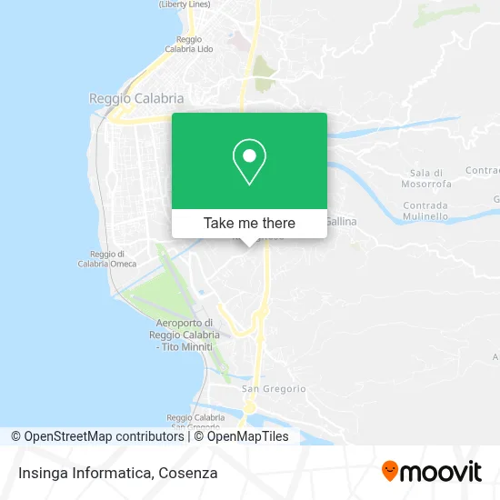 Insinga Informatica map