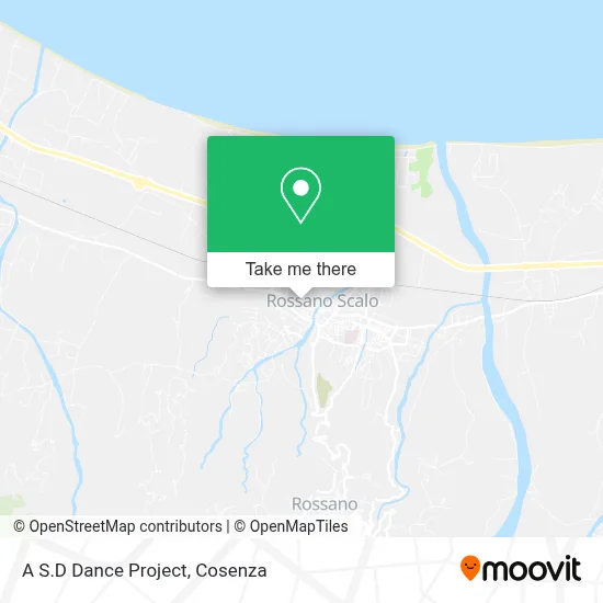 A S.D Dance Project map