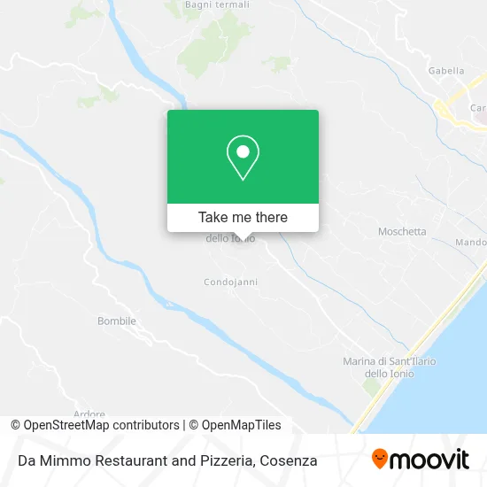 Da Mimmo Restaurant and Pizzeria map