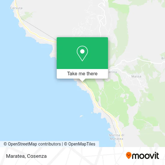 Maratea map