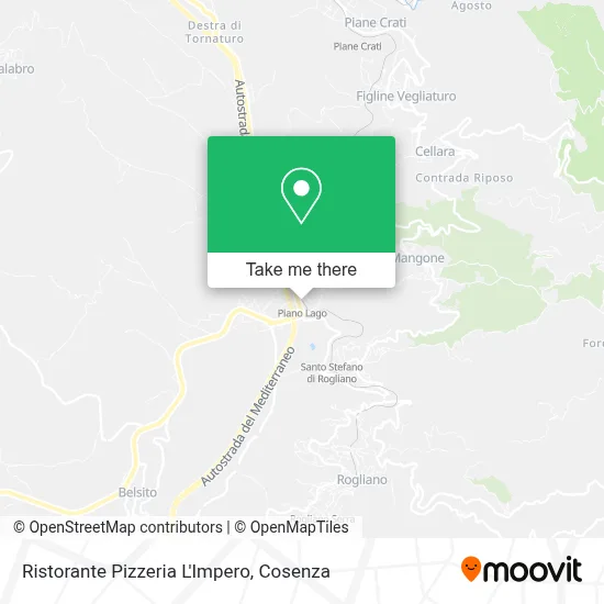 Ristorante Pizzeria L'Impero map