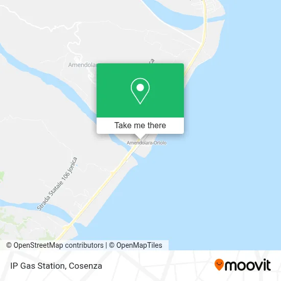 IP Gas Station map