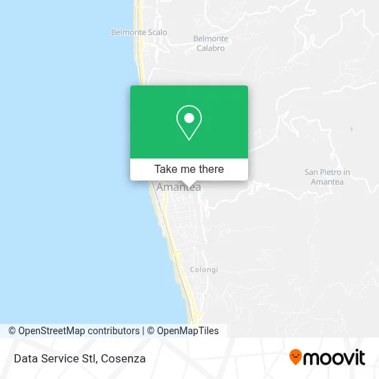 Data Service Stl map